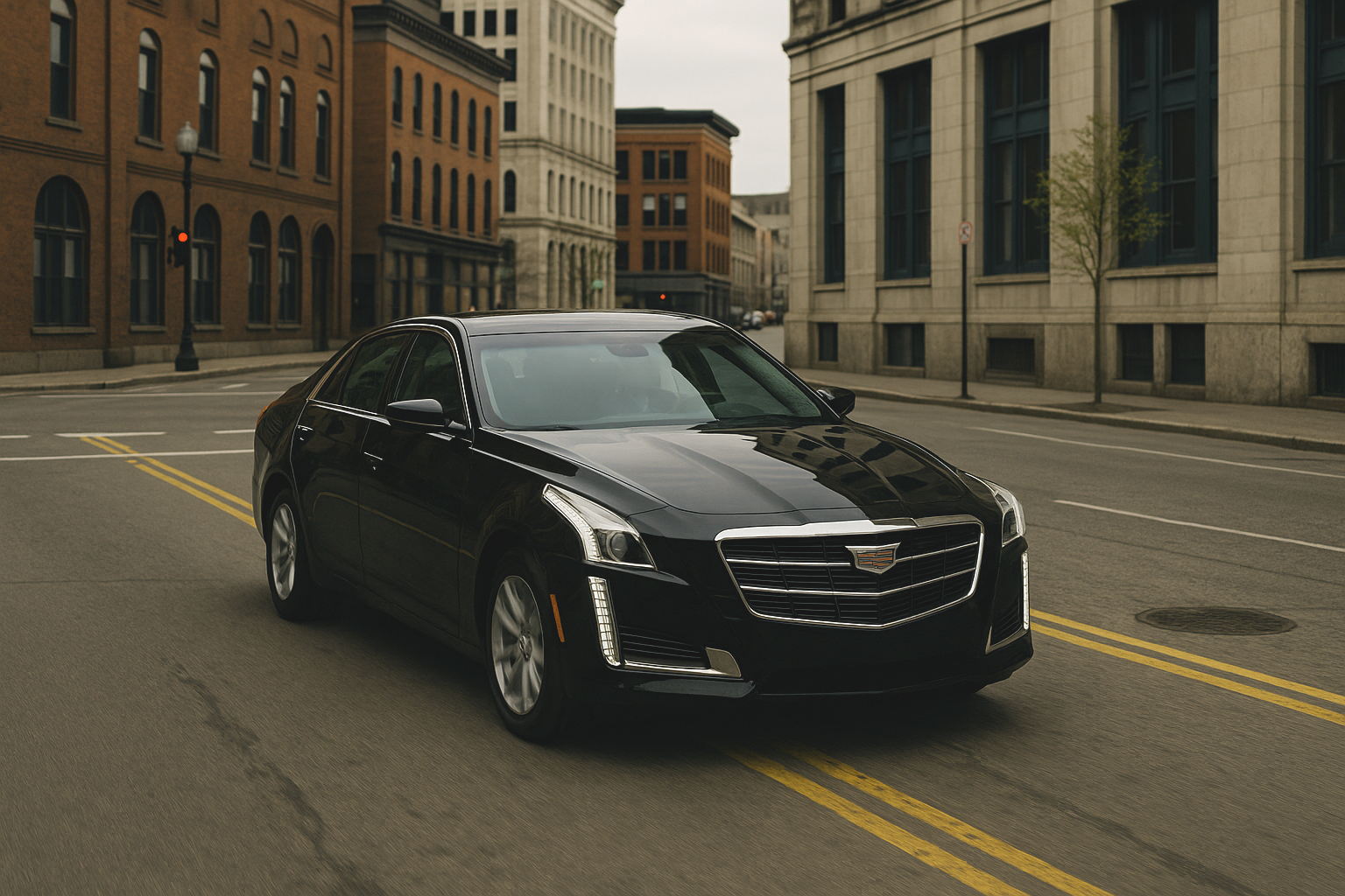 Luxury car in Rochester