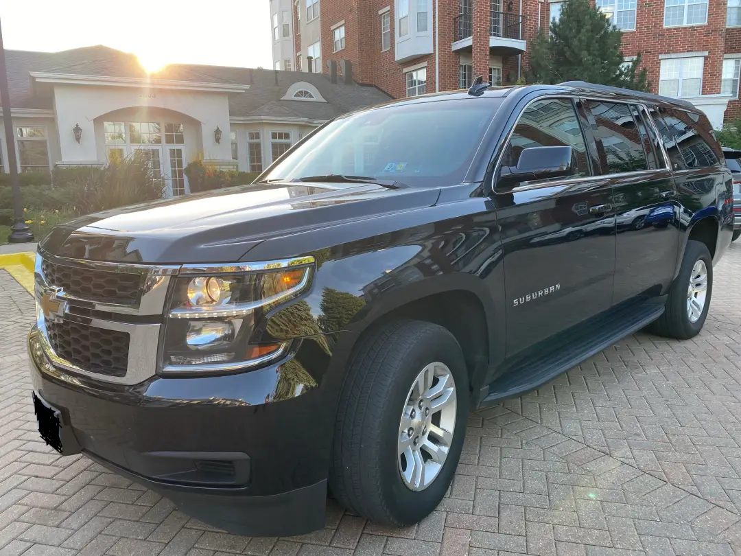 Chevy Suburban in parking lot