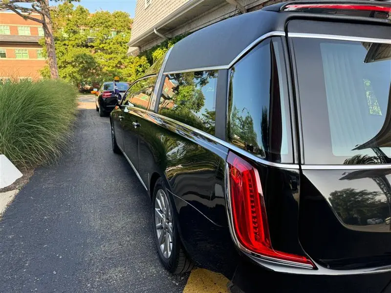 Funeral service limo