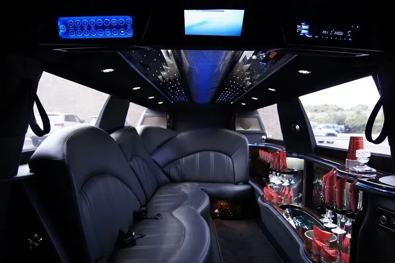 Interior of Limousine