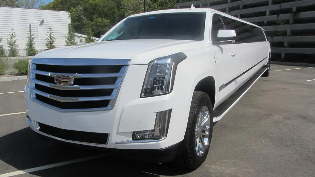 White SUV Limo