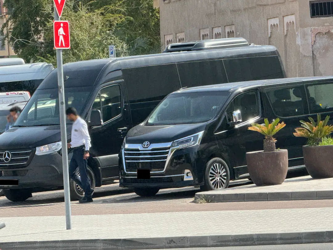 Sprinter Vans in parking lot