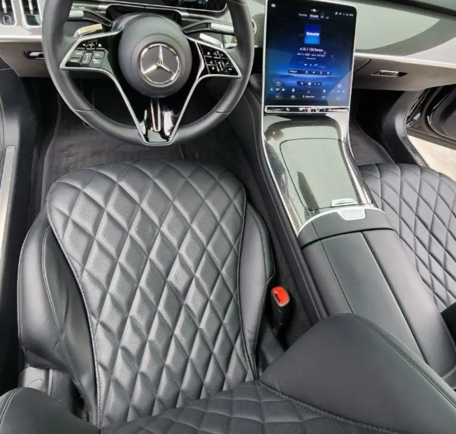 Interior of Mercedes Car
