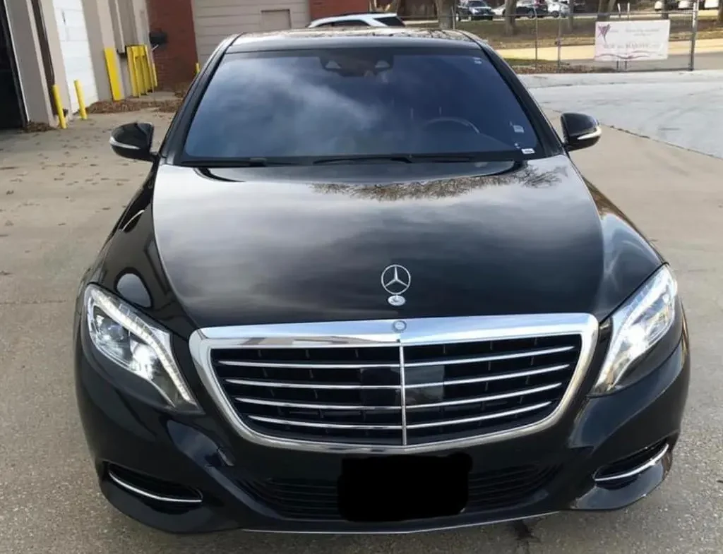 Mercedes Car front view