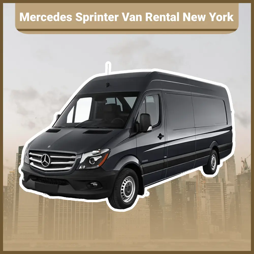24/7 Mercedes Sprinter Van Rental New York | Book Now!