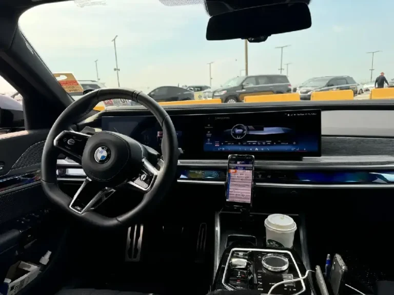 BMW Car front interior