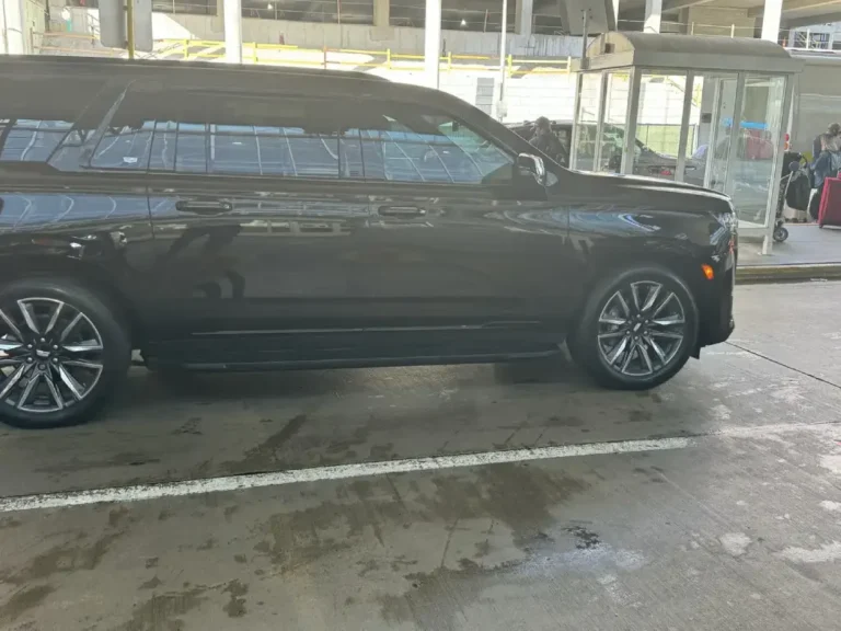 Cadillac Escalade at Airport Terminal