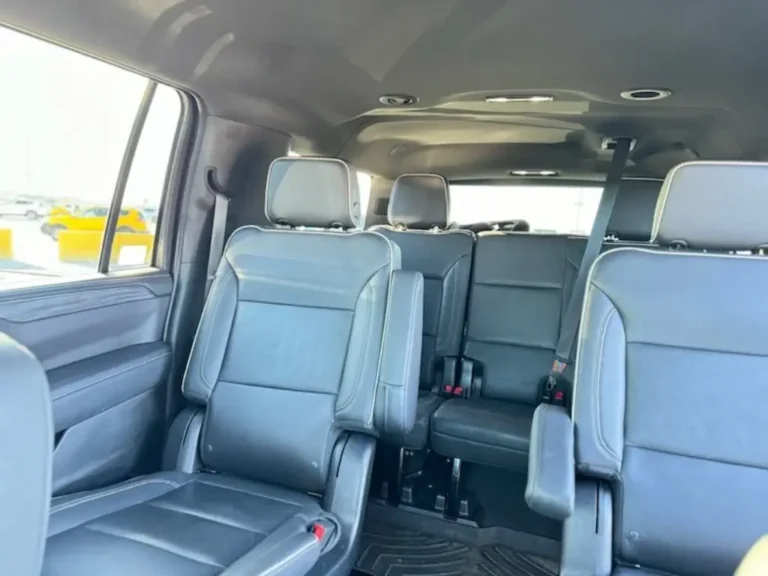 GMC Yukon back interior