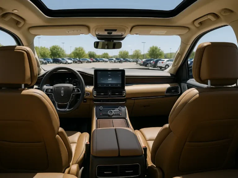 Lincoln Navigator interior