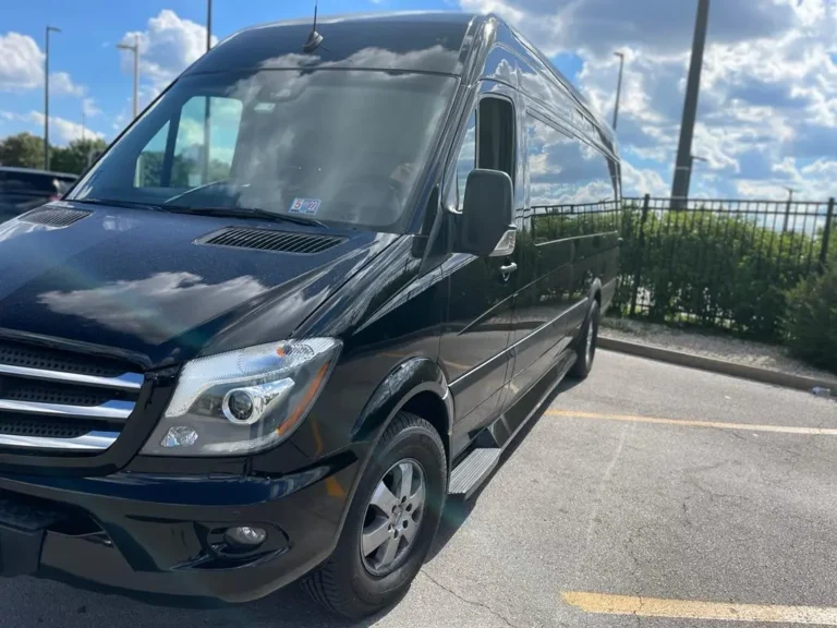Mercedes Sprinter Van front view