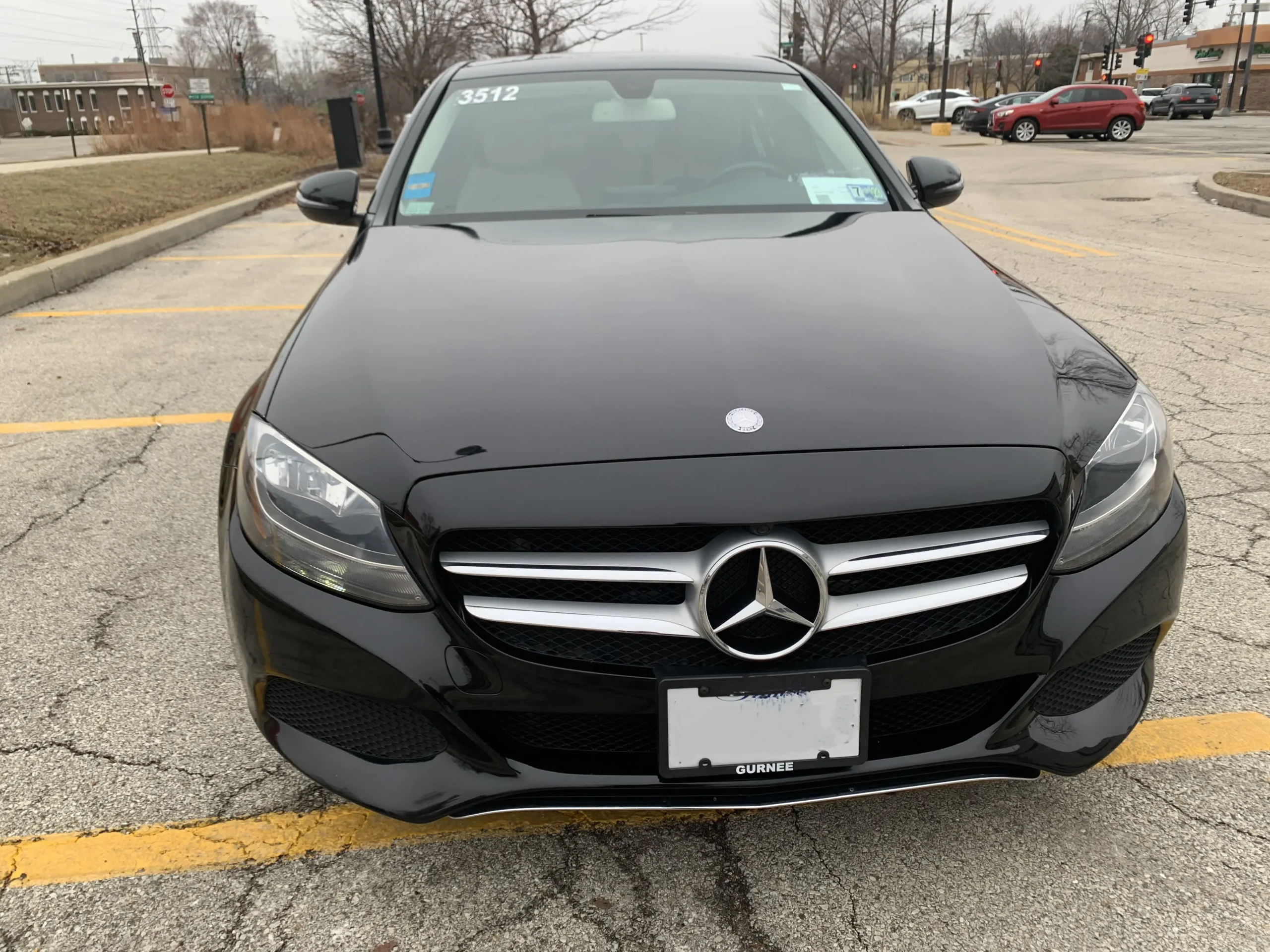 mercedes e350 front view (1)