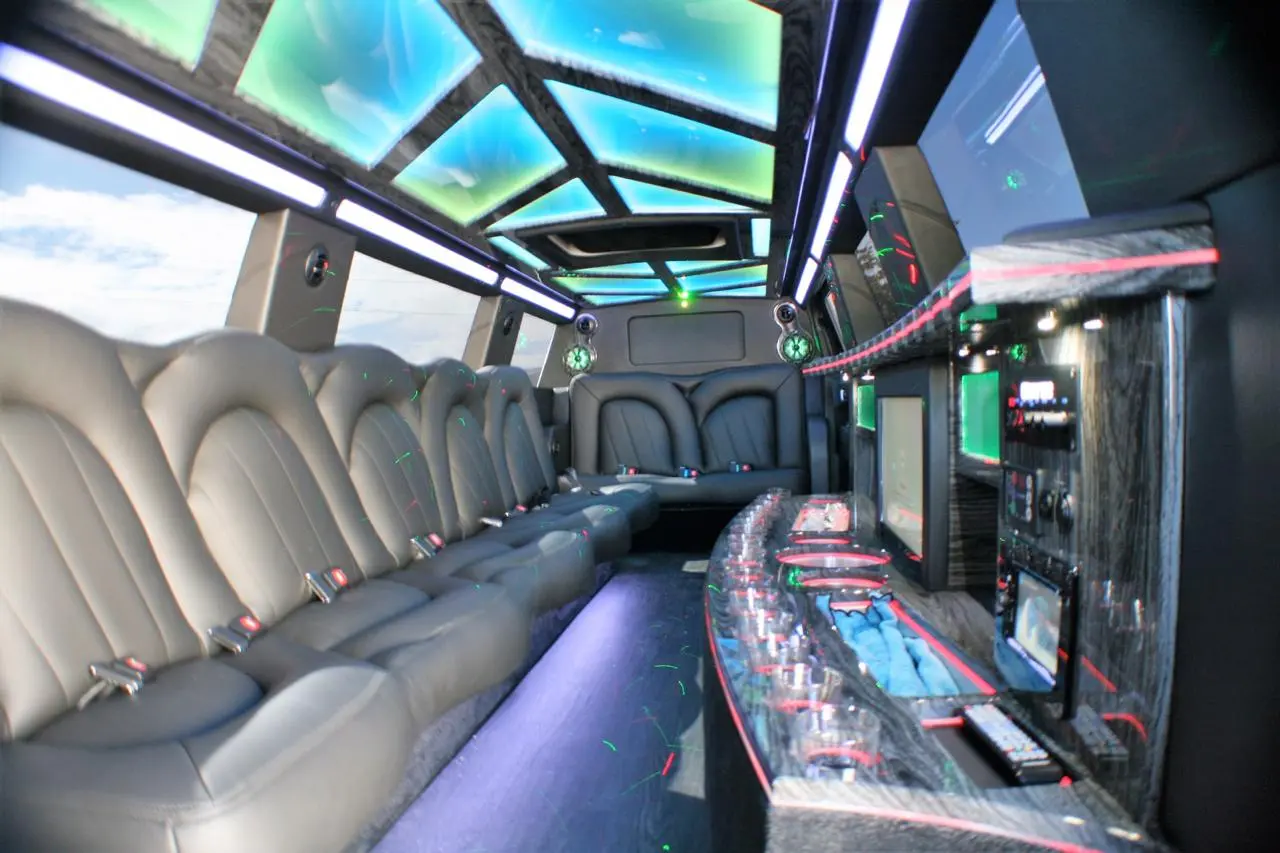 Limousine interior