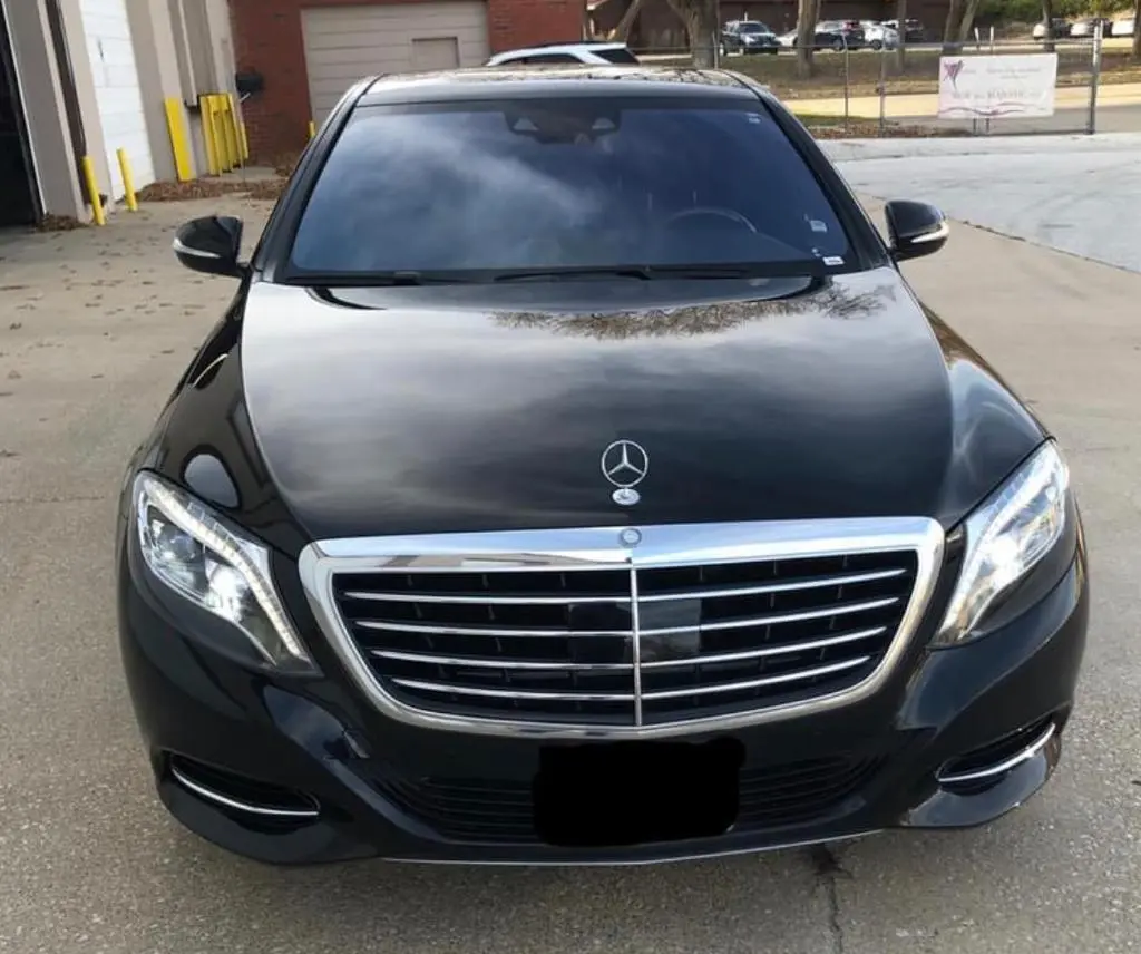 Mercedes Car front view