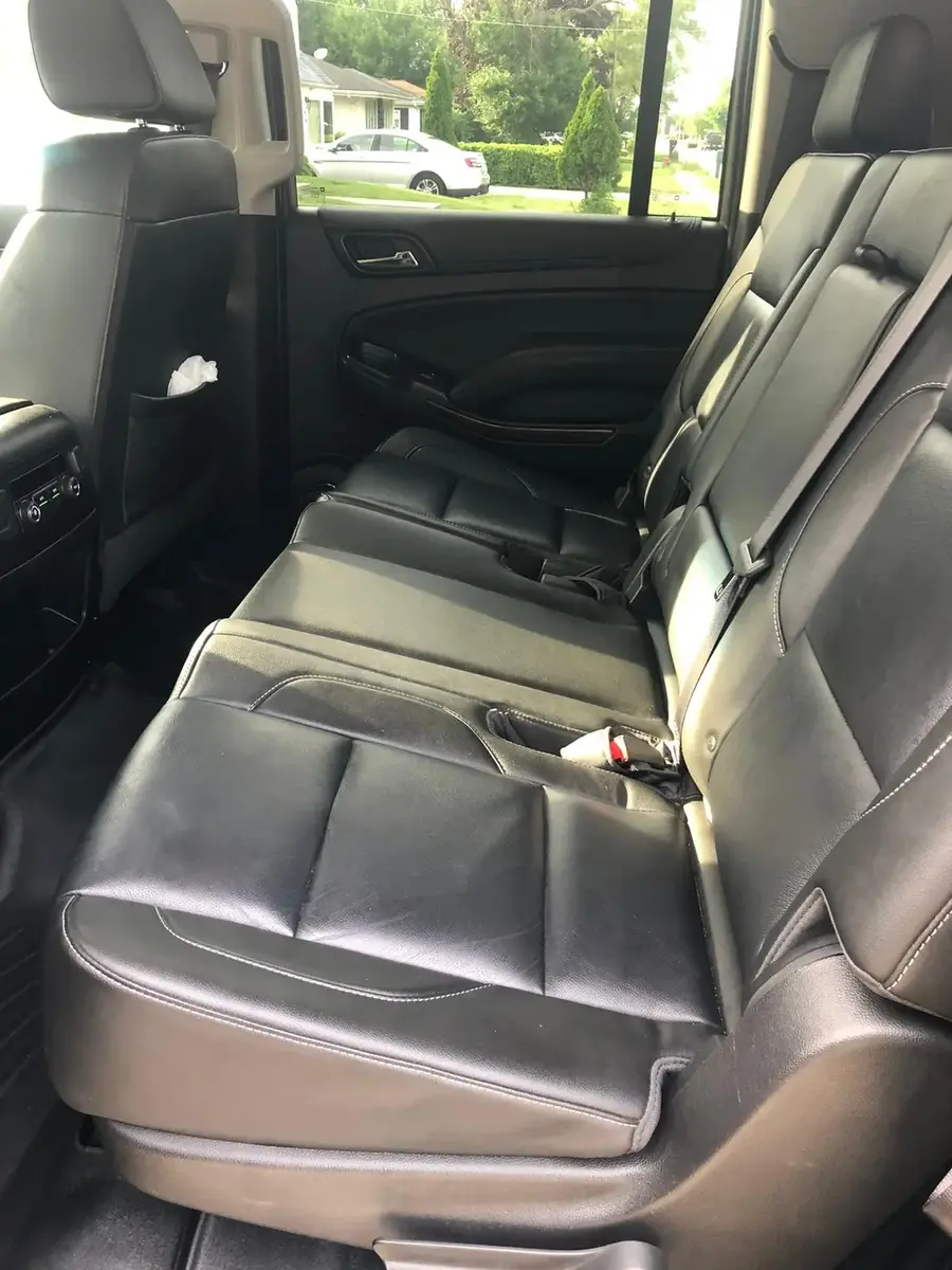 Interior of Black SUV