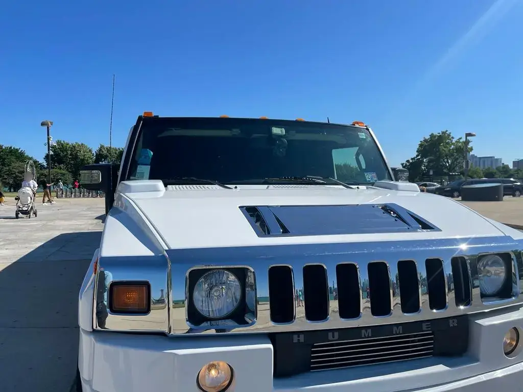 Hummer Limo front view