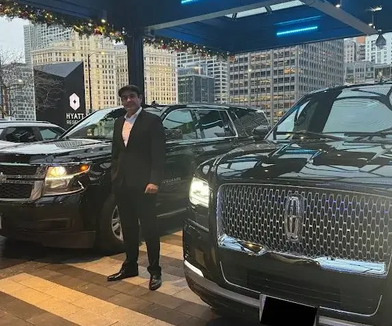 Lincoln Navigator & Chevy Suburban with chauffeur